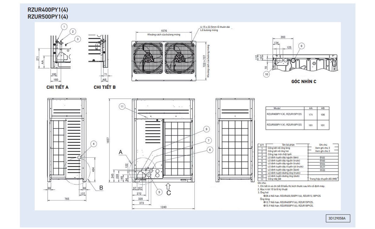 1720953096 243 May lanh tu dung Daikin Inverter 180 HP 18 Ngua