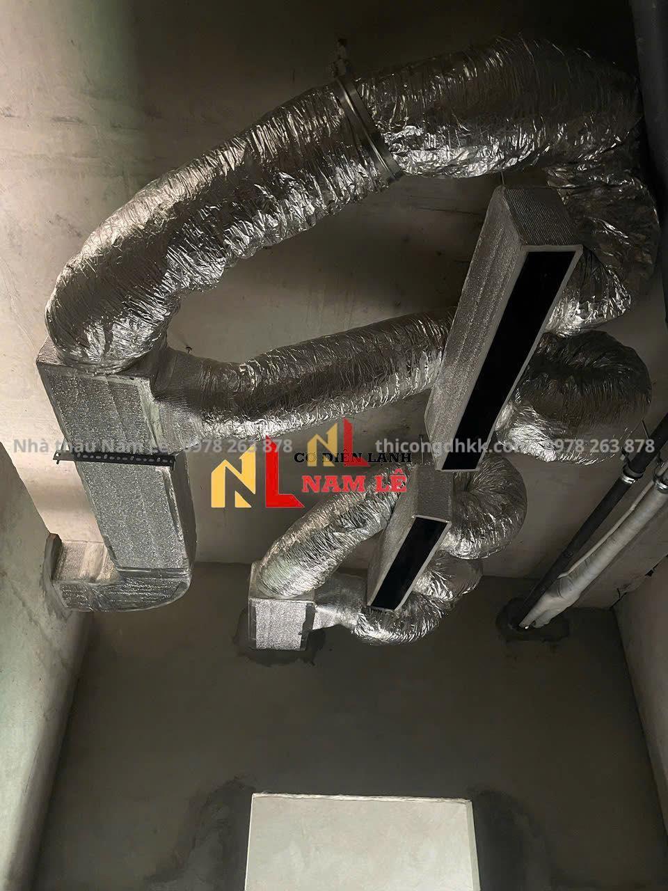 giải pháp chống ồn máy lạnh âm trần