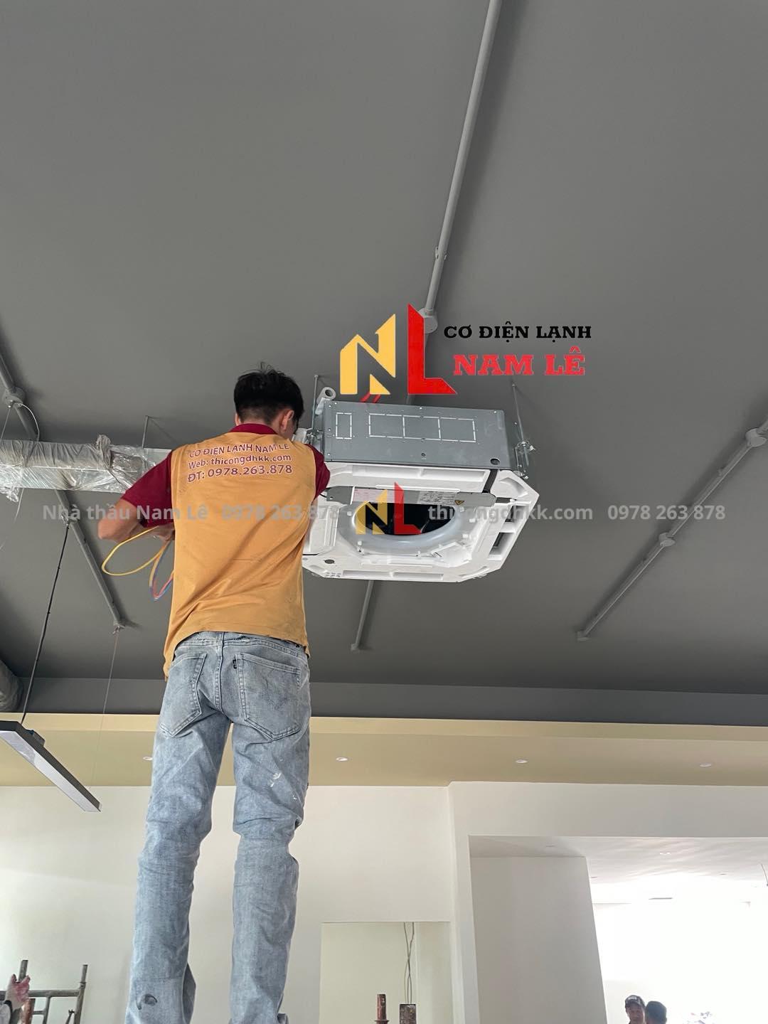 Dàn Nóng Máy Lạnh Âm Trần Rung Lắc Ồn Nguyên Nhân Giải Pháp