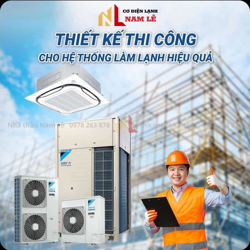 Thi công máy lạnh