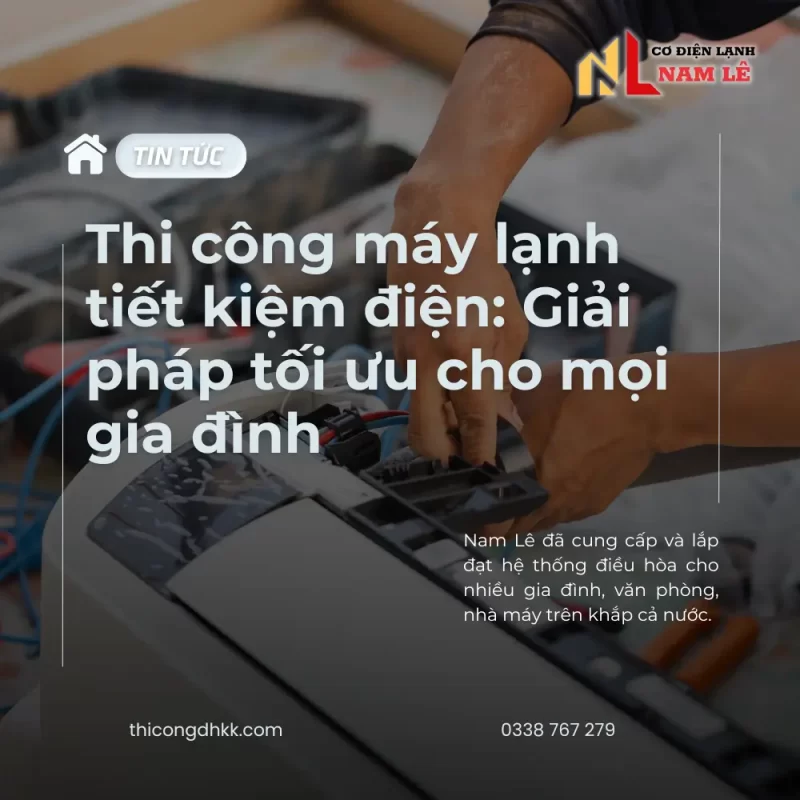 thicong maylanh tietkiem dien