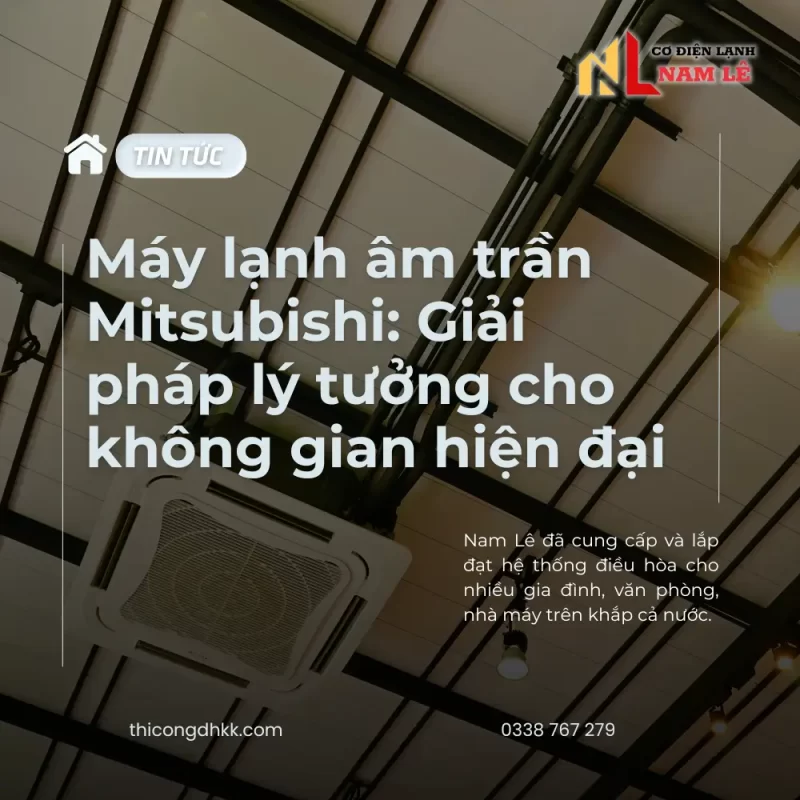 may lanh am tran mitsubishi