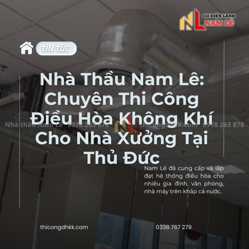 thi cong may lanh nha xuong thu duc