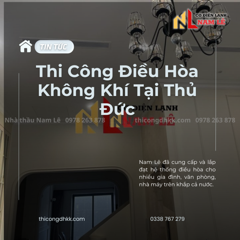 thi cong may lanh thu duc