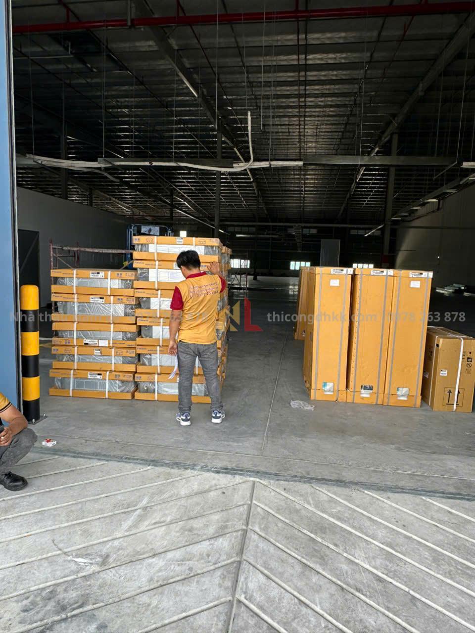 thi công điện máy lạnh lớn