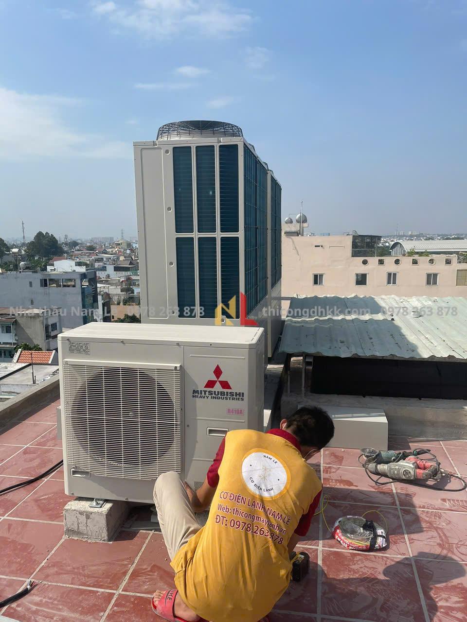 độ ồn máy lạnh âm trần