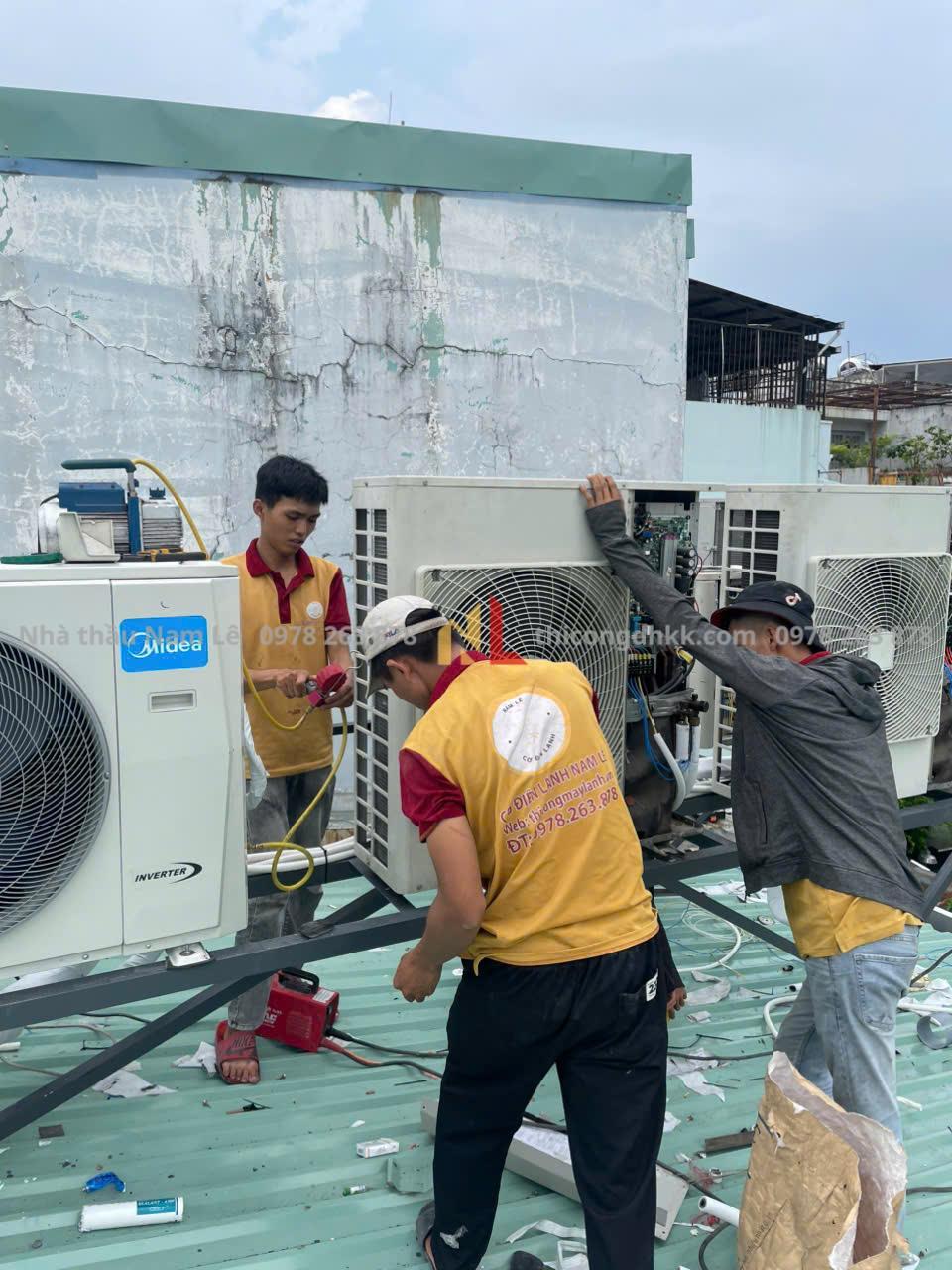 vệ sinh máy lạnh
