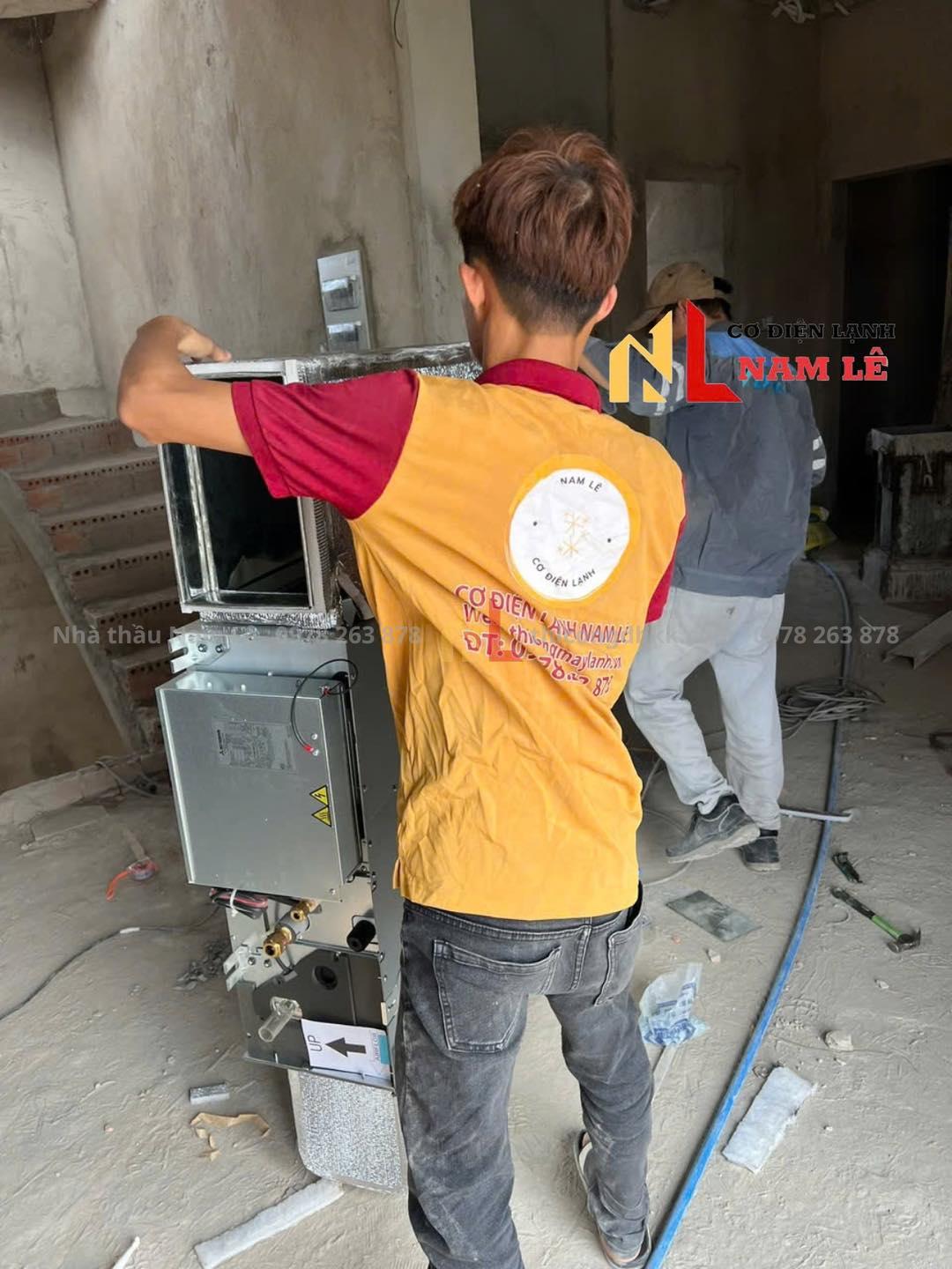 vị trí lắp máy lạnh âm trần
