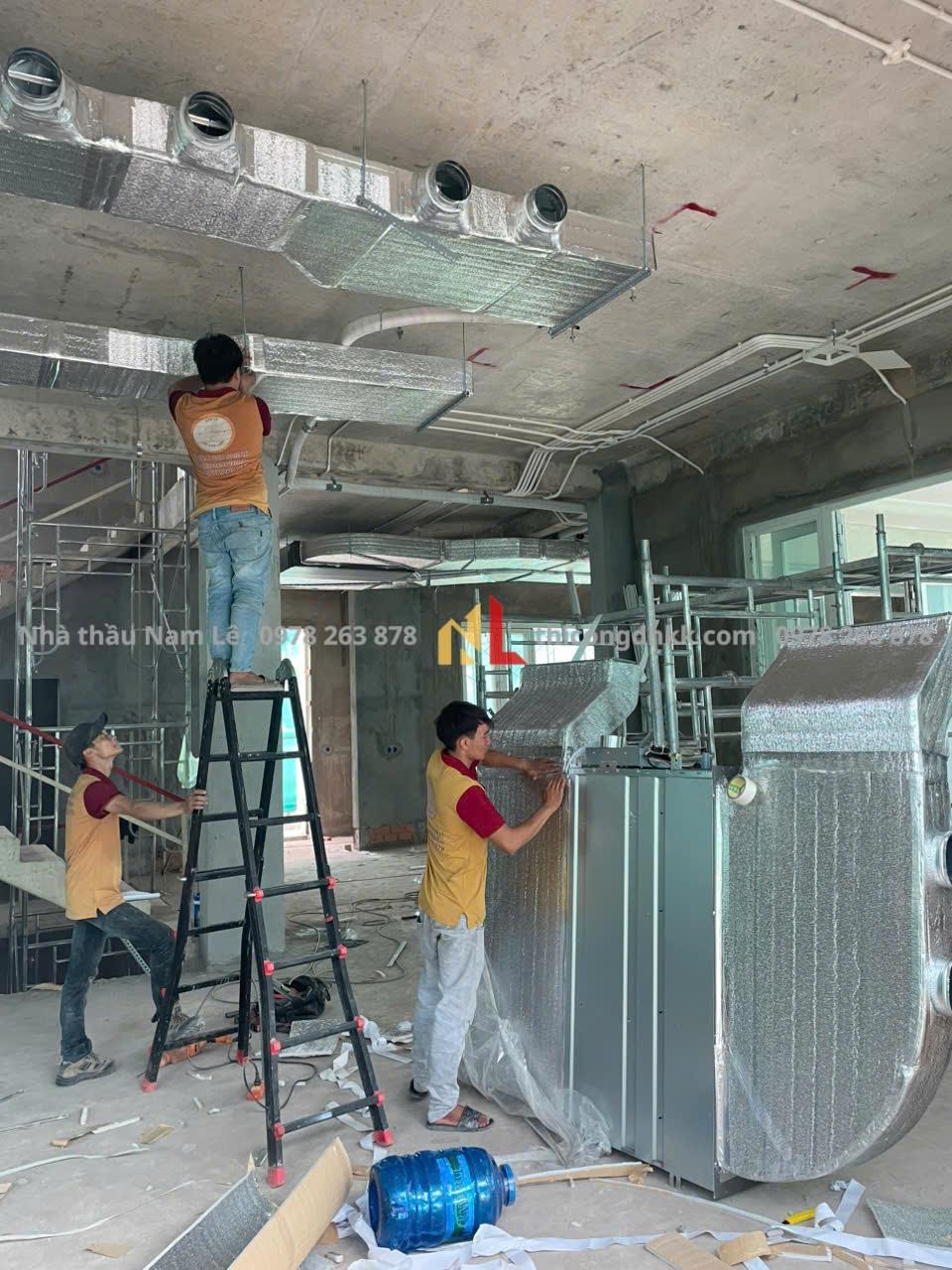 máy lạnh âm trần nhà phố