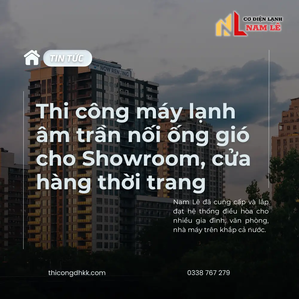 thicongdhkk thi cong may lanh am tran noi ong gio