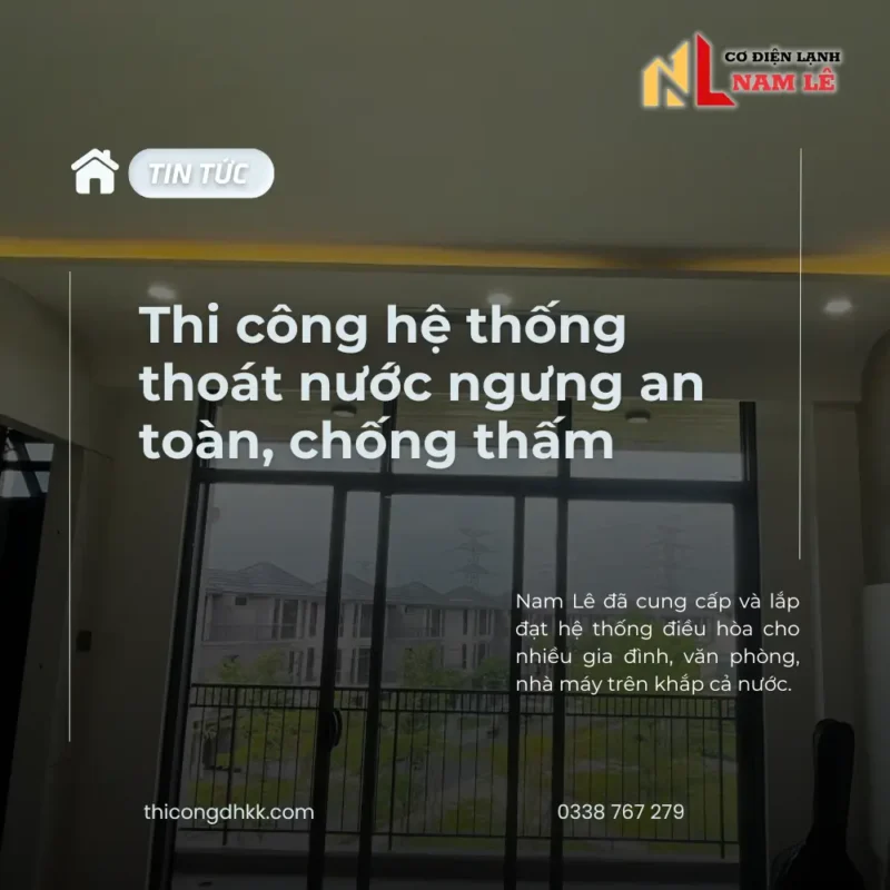 thicongdhkk thi cong thoat nuoc ngung may lanh