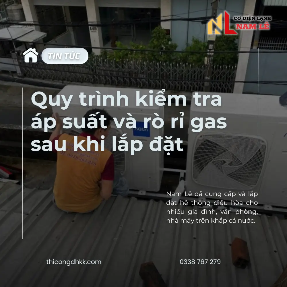 thicongdhkk kiem tra ro ri gas may lanh