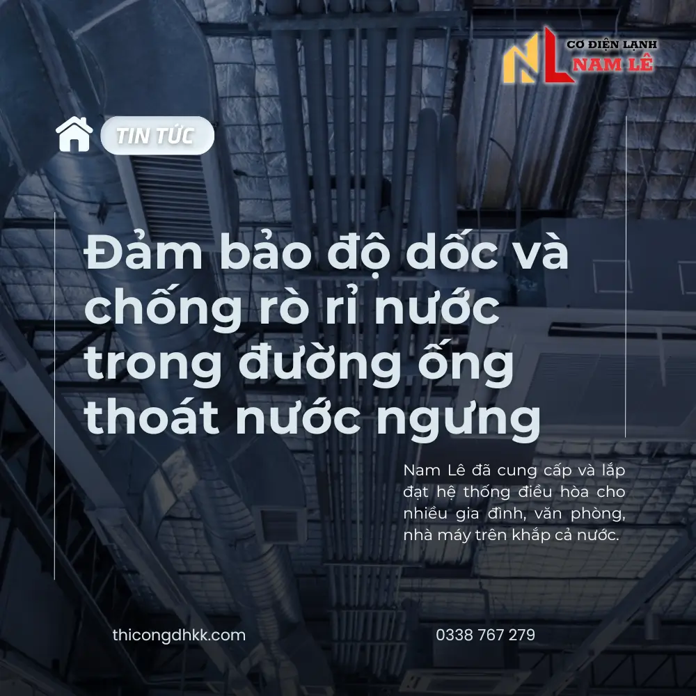 thicongdhkk ro ri nuoc ngung may lanh